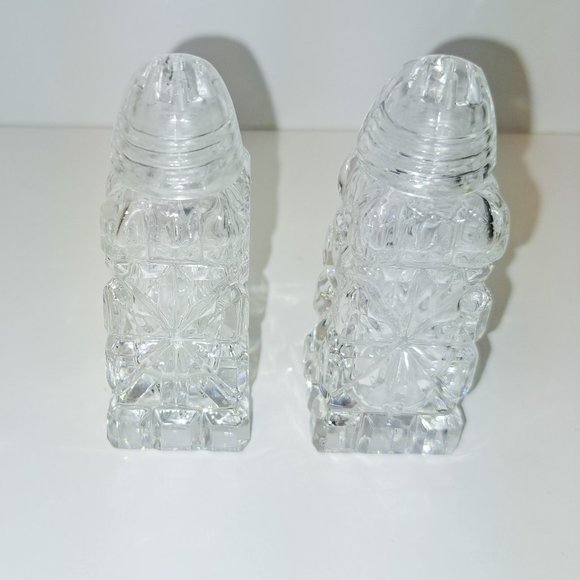 VINTAGE WESTMORE CUT CRYSTAL SALT AND PEPPER SHAKERS - Picture 1 of 2
